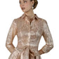 Janique - Shirt Collar Gown
