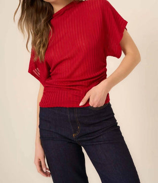 Project Social T - Holly Funnel Neck Dolman Top