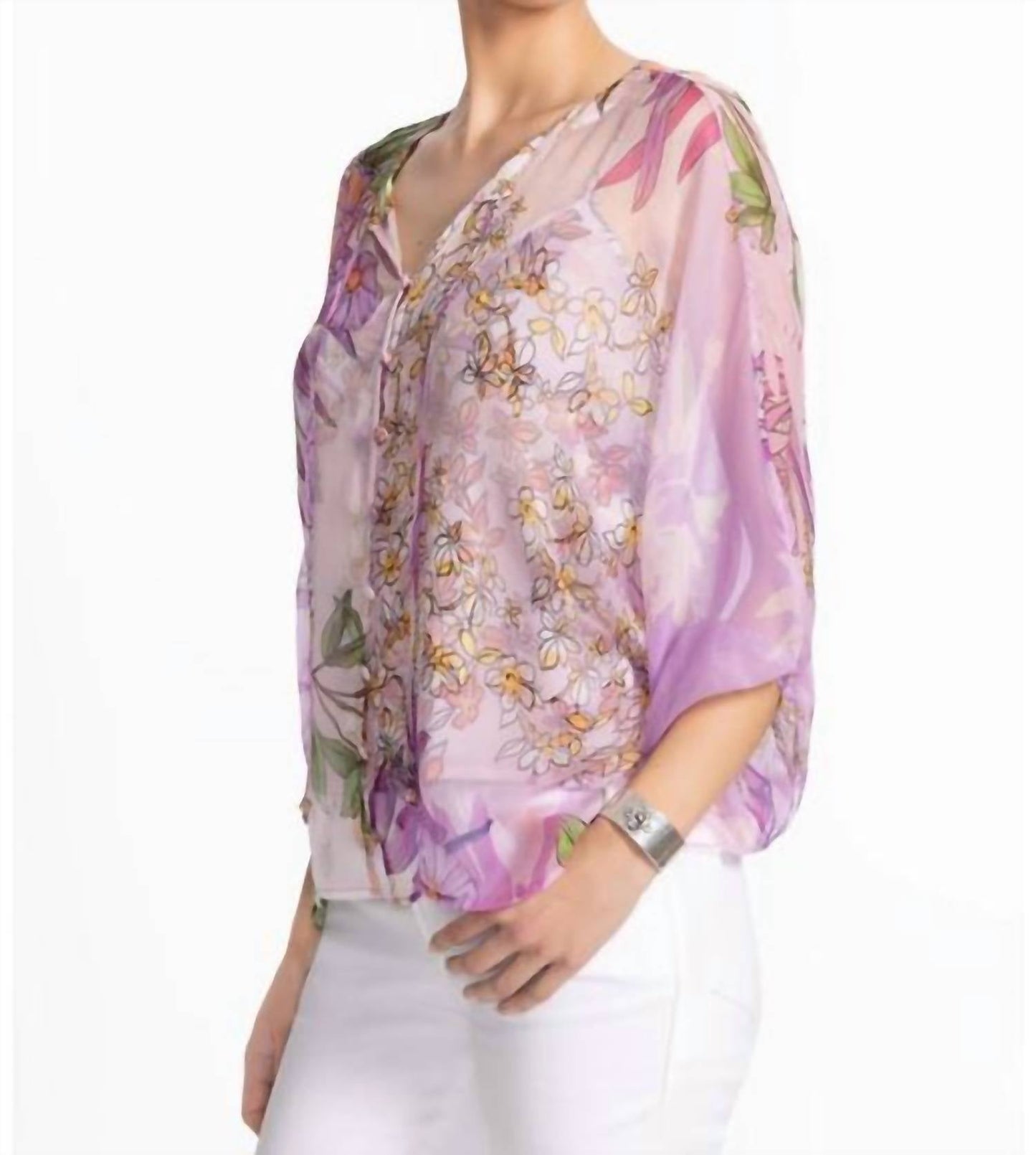 Johnny Was - HARLYN BUTTON FRONT BLOUSE