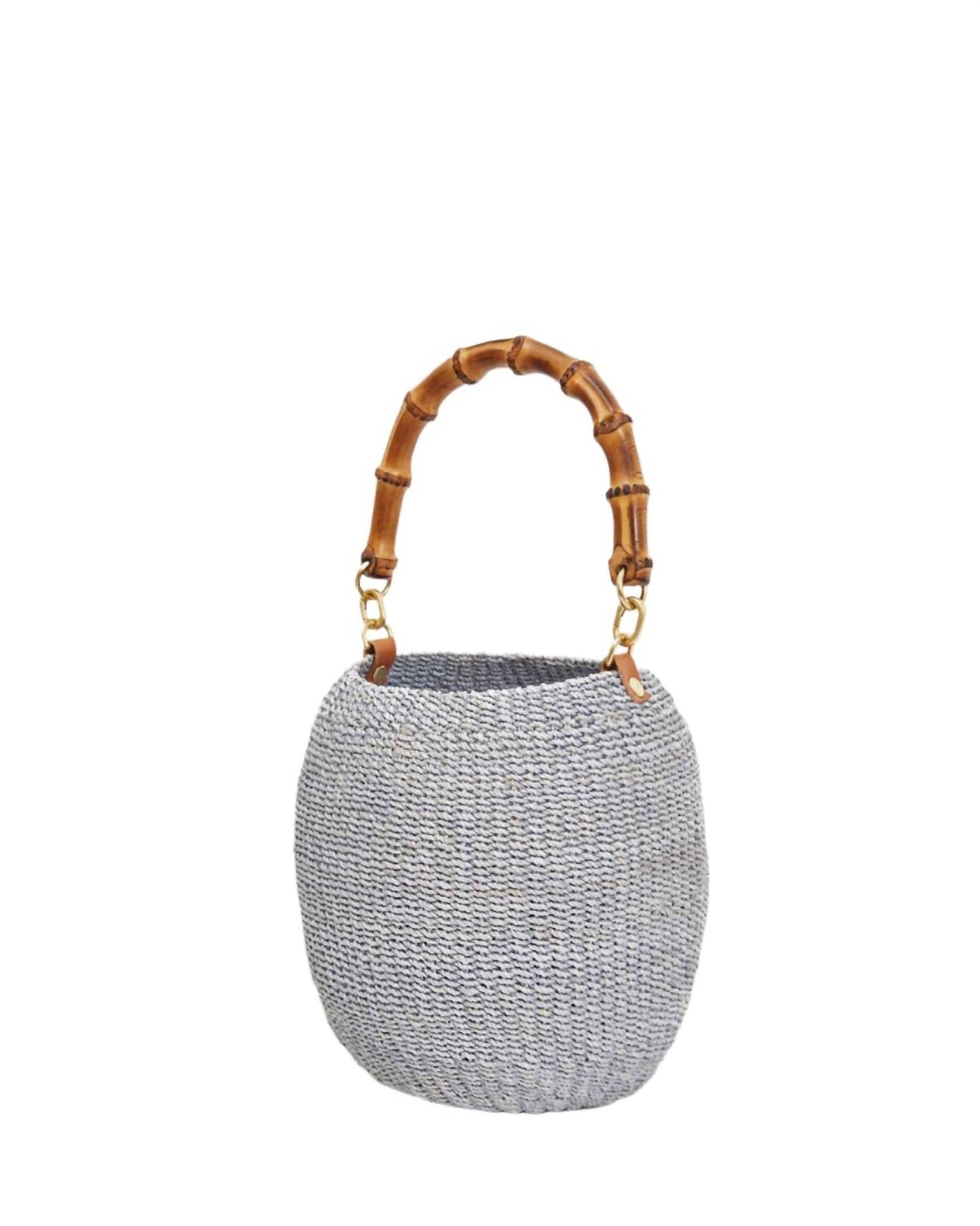 Clare V. - Women's Pot De Miel With Bamboo Handle Basket Bag