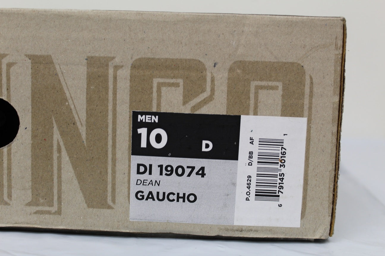 Dean Men's Genuine Leather Harness Boot Men's Shoes Brown Size 10