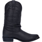 Dingo Men's Genuine Leather Boot Black Size 8