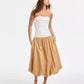 Steve Madden - Oliver Mixed-media Bubble-hem Dress