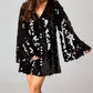 Buddylove - Bertie Sequin Wrap Dress