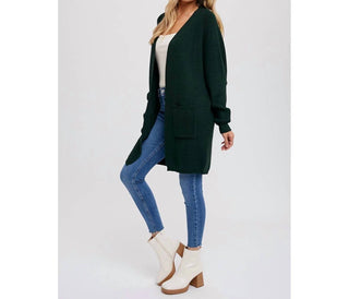 Bluivy - Batwing Sleeve Open Cardigan