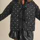 Klesis - Polkadot Embroidered Quilted Jacket