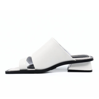 All Black - Women's Angle Mule