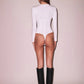 Fleur Du Mal - Organic Cotton Long Sleeve T-shirt Bodysuit
