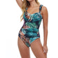 Profile By Gottex - Underwire D-Cup Wide Strap One Piece Swimsuit