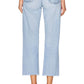 Aligrace - Relaxed Undone Hem Straight Jean