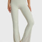 Trendsi - Flare Yoga Pants With Elastic Waist Pants