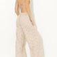 Ocean Drive - Floral Eyelet Wide Leg Pants