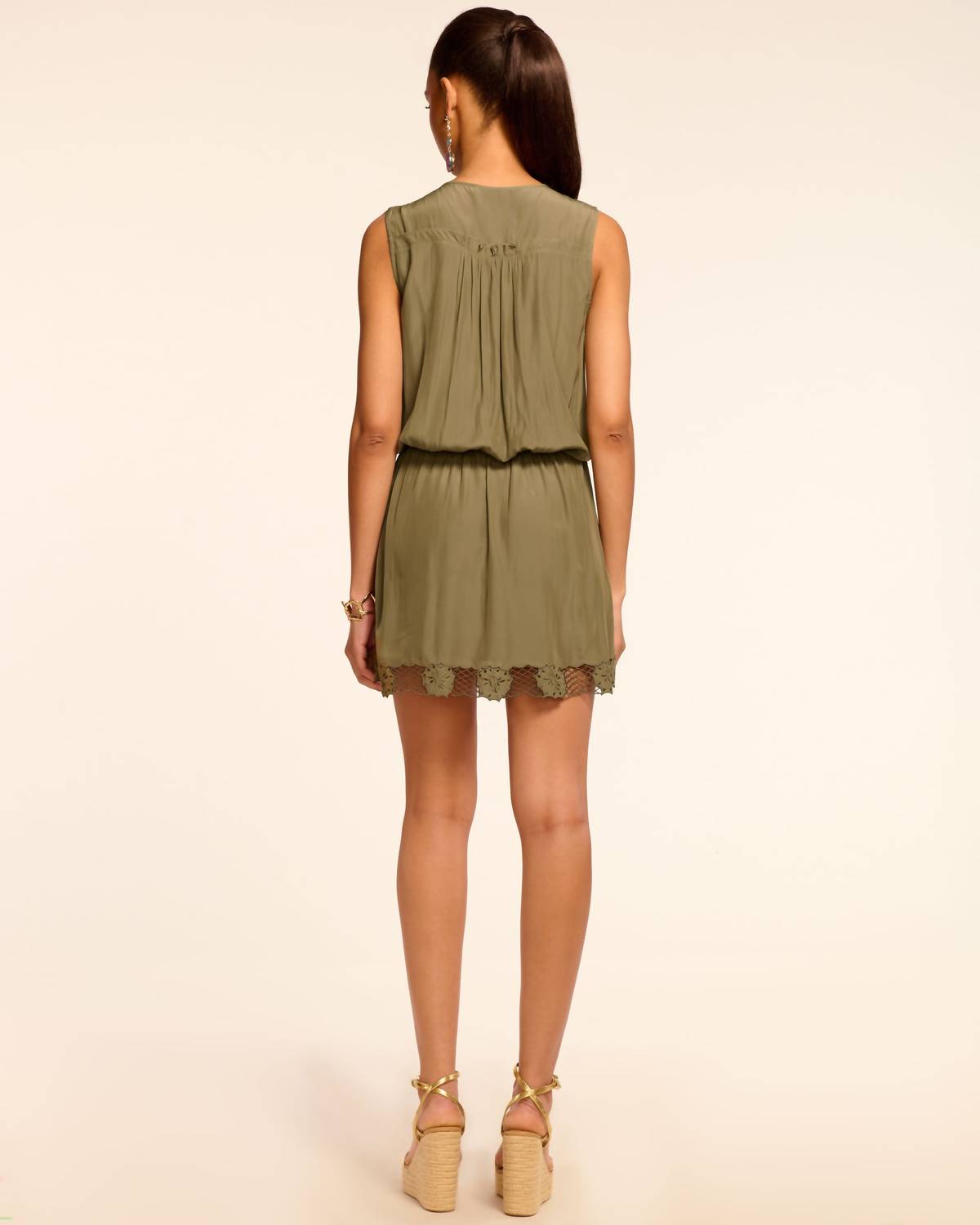 Ramy Brook - Irma Sleeveless Embroidered Mini Dress
