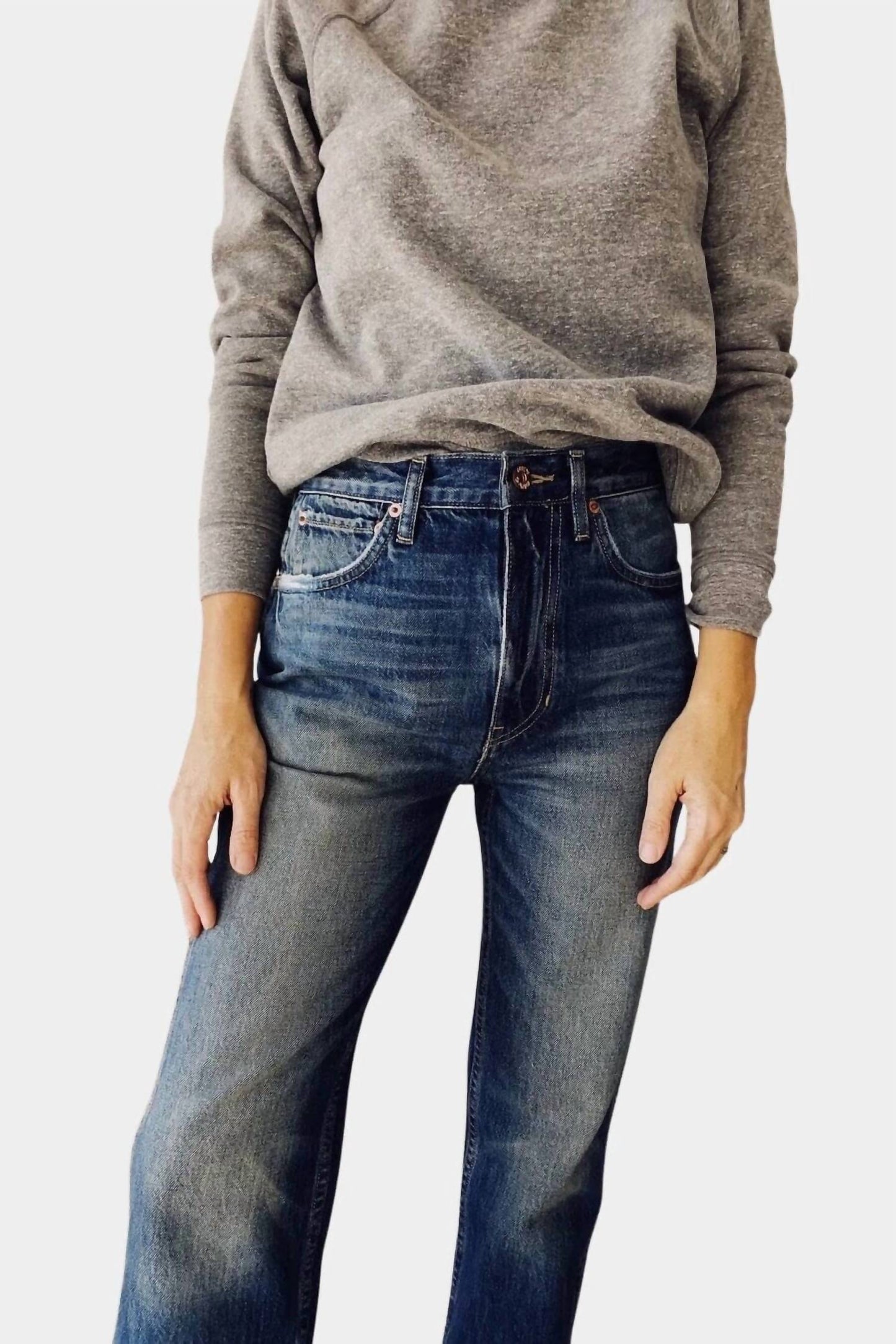 Hey Gang - The High Rise Straight Jeans