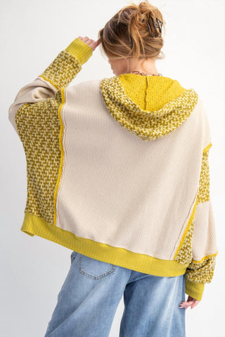 Easel - Thermal Pullover Hoodie