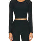 Beyond Yoga - Spacedye Enlightened Cropped Pullover Top