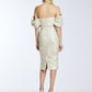 Frascara - Off-the-shoulder Draped Dress