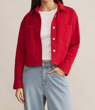 Z Supply - ALL DAY CROPPED DENIM JACKET