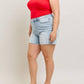 Judy Blue - High Waist Rigid Magic Denim Shorts Plus