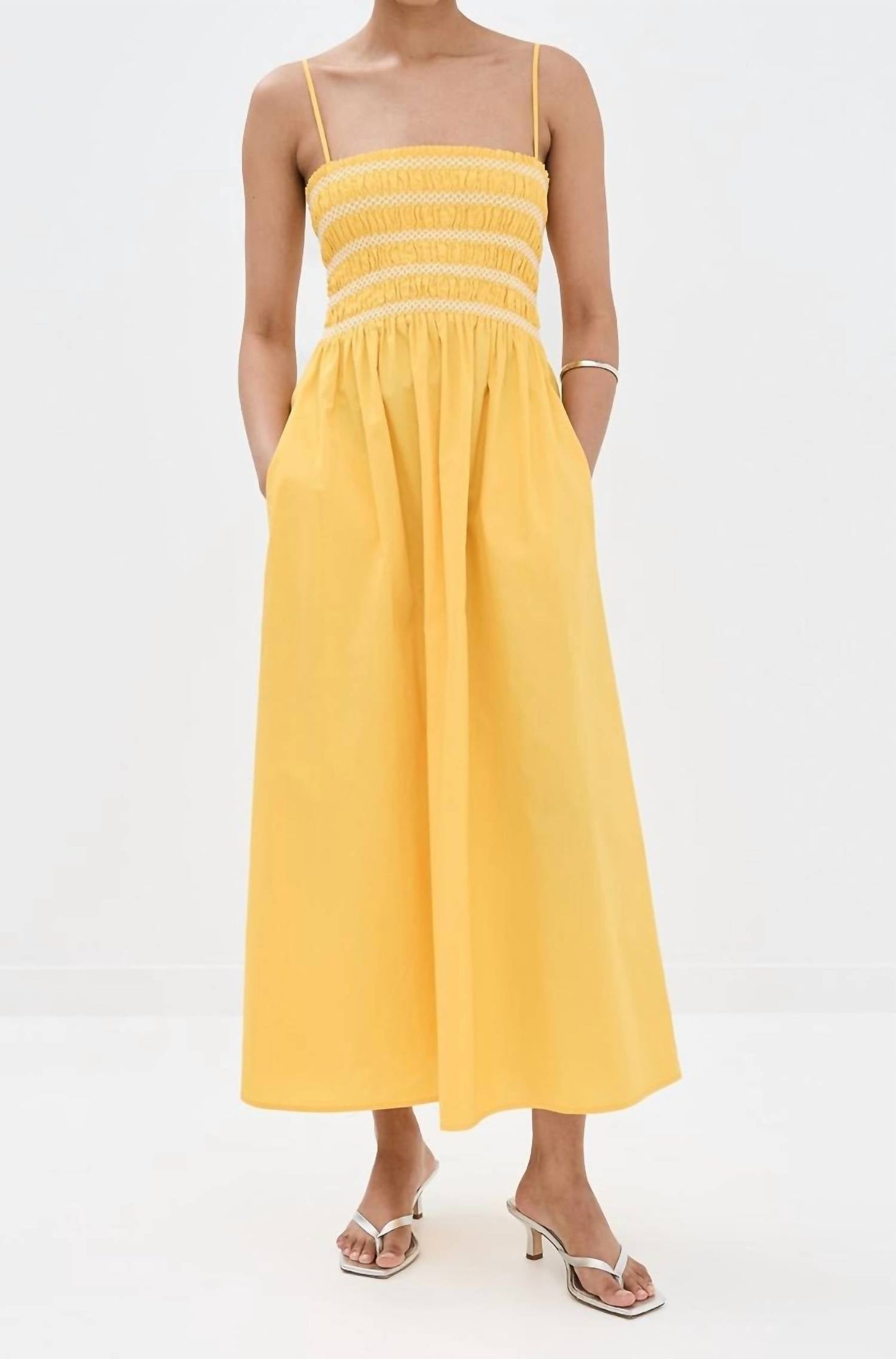 Pistola - Bianca Smocked Bodice Dress