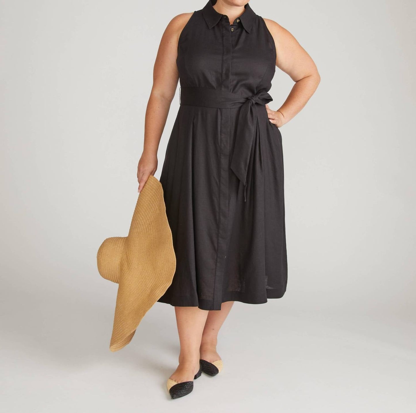 Universal Standard - Adelaide Linen Shirtdress