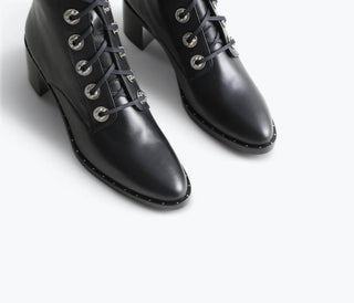 Freda Salvador - Women's Ace Lace Up Combat Boot