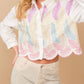 Blue B - Aurora Metallic Embroidery Shirt