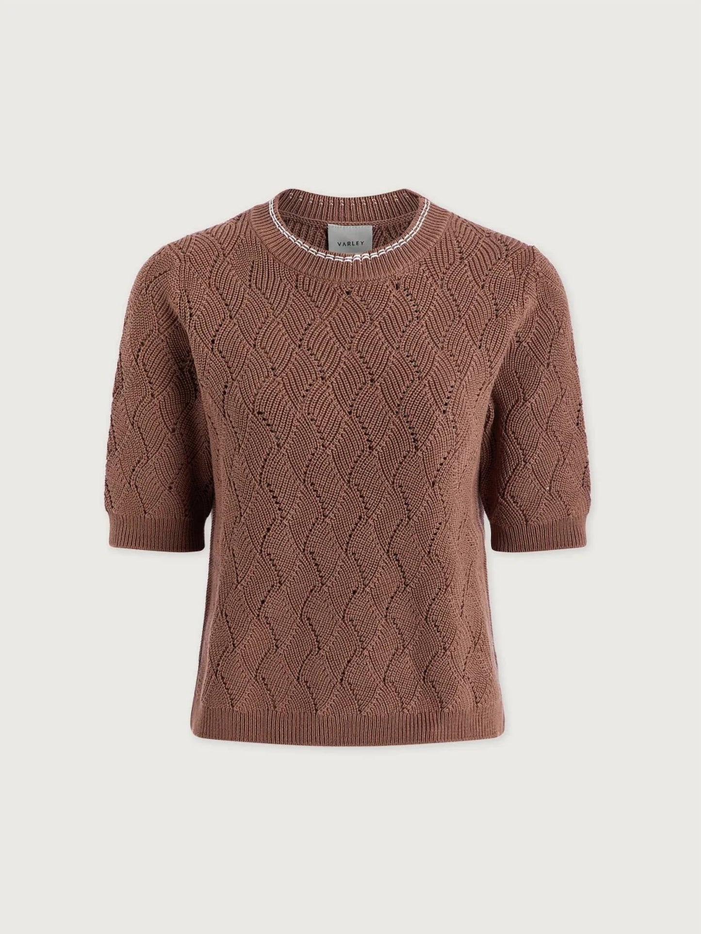 Varley - Agathe Knit Short Sleeve Top