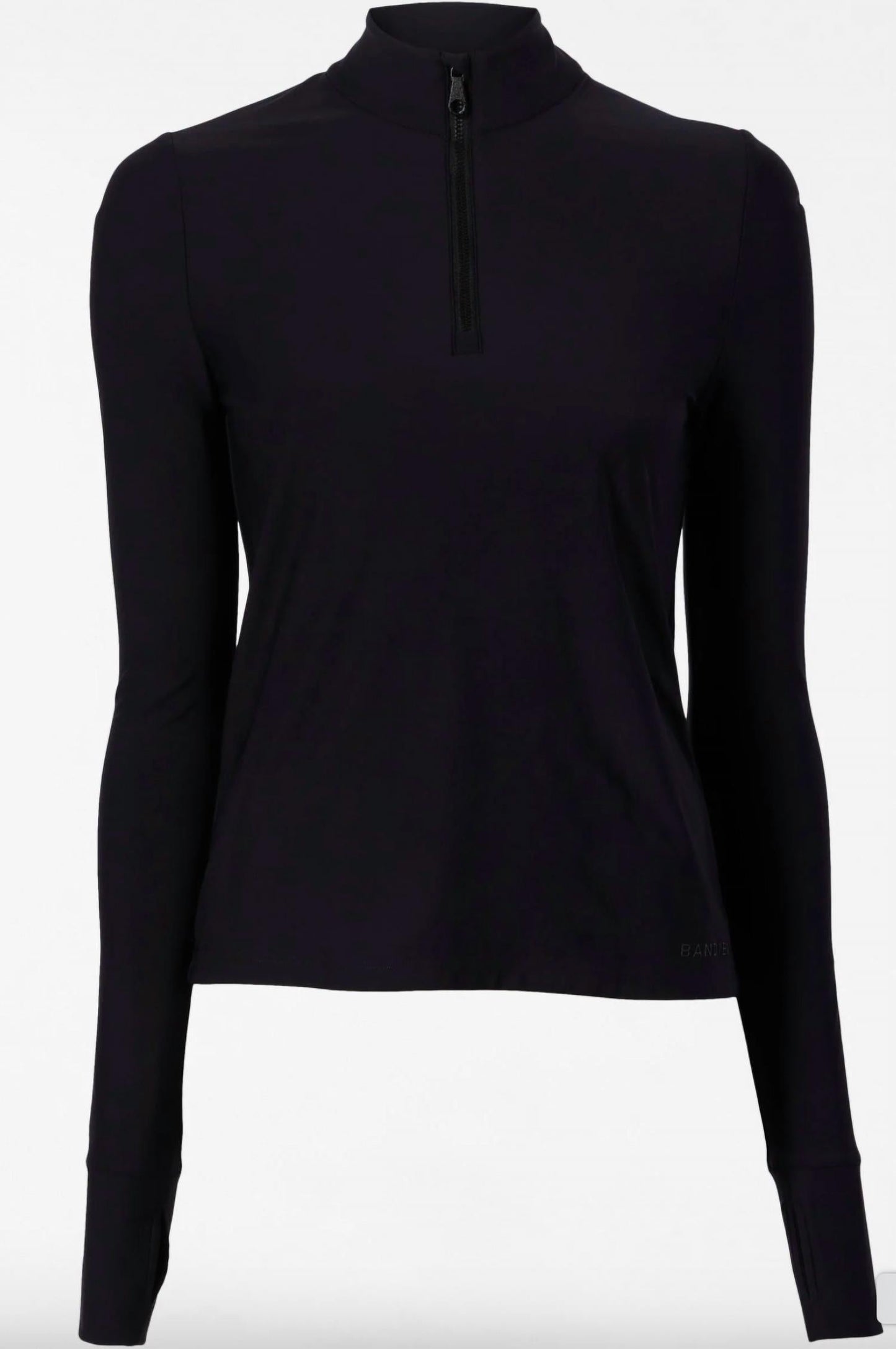 Bandier - Pro Fleece 1/4 Zip Long Sleeve Top