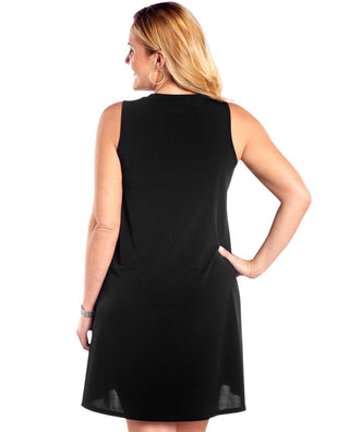 Always For Me - Plus Size Keyhole Dress
