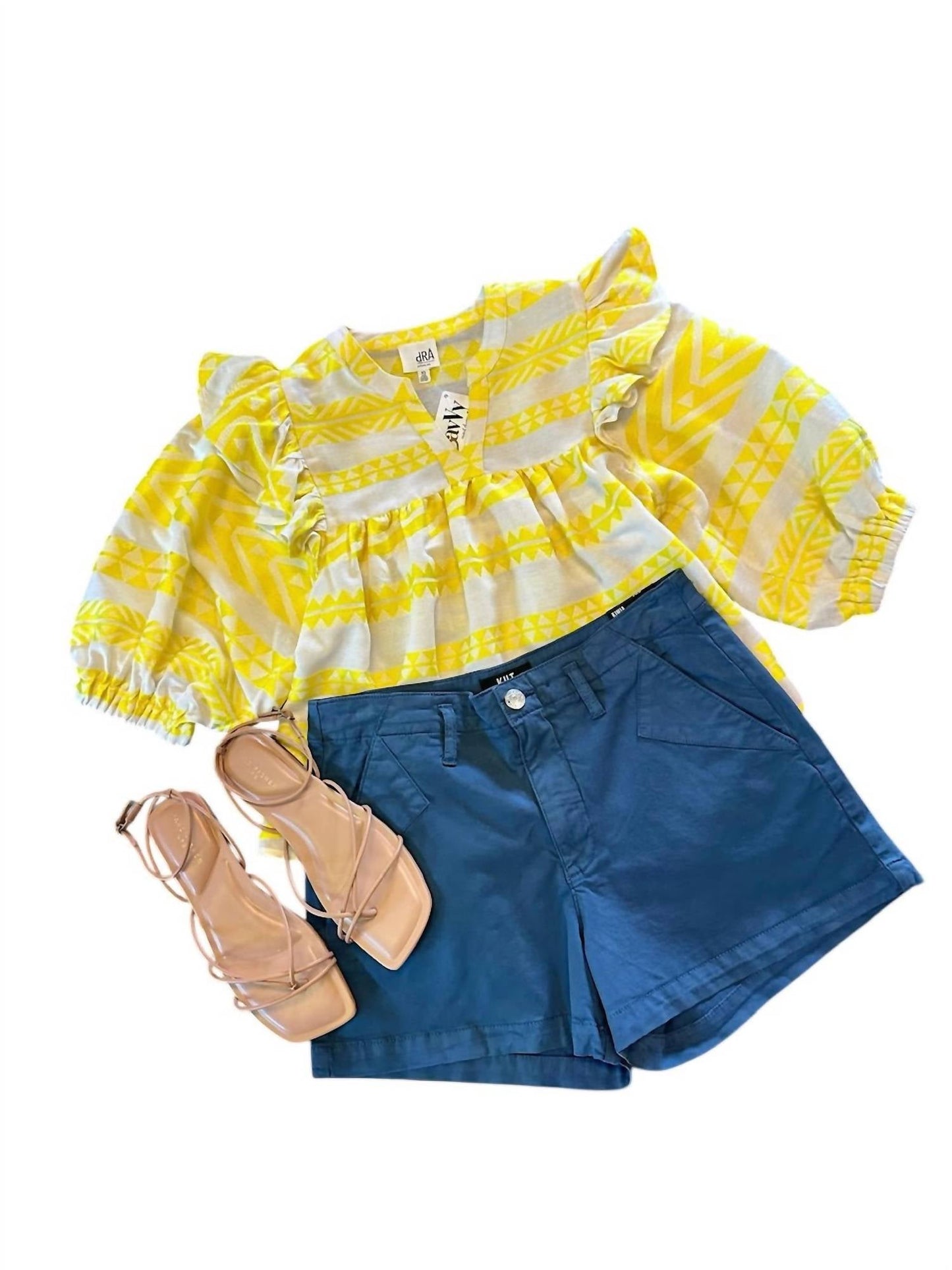 Dra Los Angeles - Janice V-neck Top