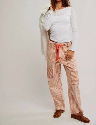 Free People - Moxie Railroad Low-Slung Jeans