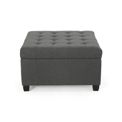 Isabella - Contemporary Ottoman With Storage