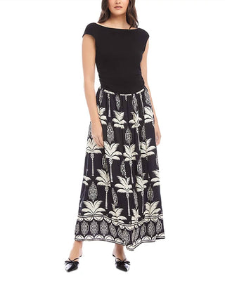 Fifteen Twenty - Carina Long Contrast Dress