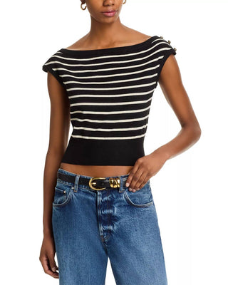 Steve Madden - Sarita Crop Sweater Top