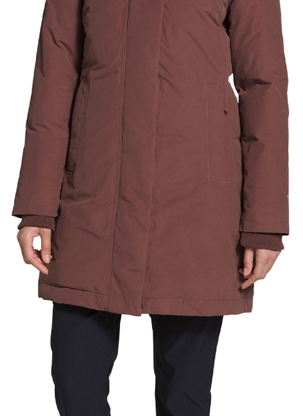 The North Face Women's Fill Power Down Parka Purple Size Large