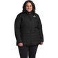 The North Face Women's Mossbud Insulated Reversible Jacket Black Size 1X