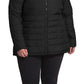 The North Face Women's Mossbud Insulated Reversible Jacket Black Size 1X