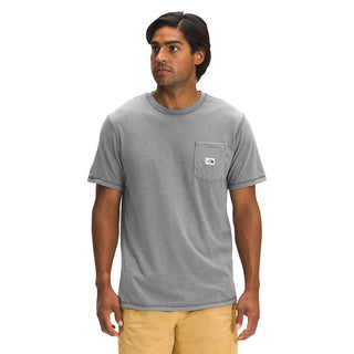 The North Face Men's Heritage Patch Pocket Tee Gray Size XX-Large