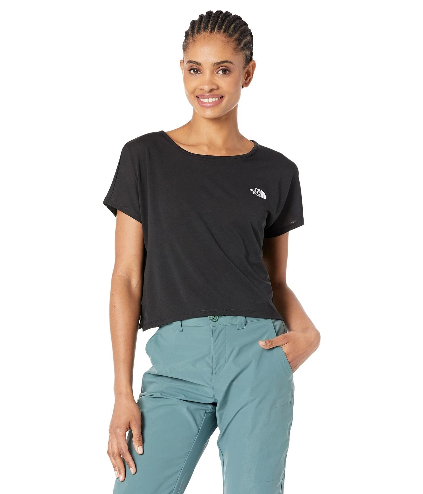 The North Face Women's Wander Crossback Top Black Size Large