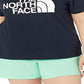 The North Face Women's Half Dome Cotton Short Sleeve Tee Blue Size 3X