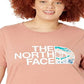 The North Face Women's Half Dome Cotton Short Sleeve Tee Pink Size 2X