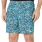 The North Face Men's Printed Wander Shorts Blue Size Medium