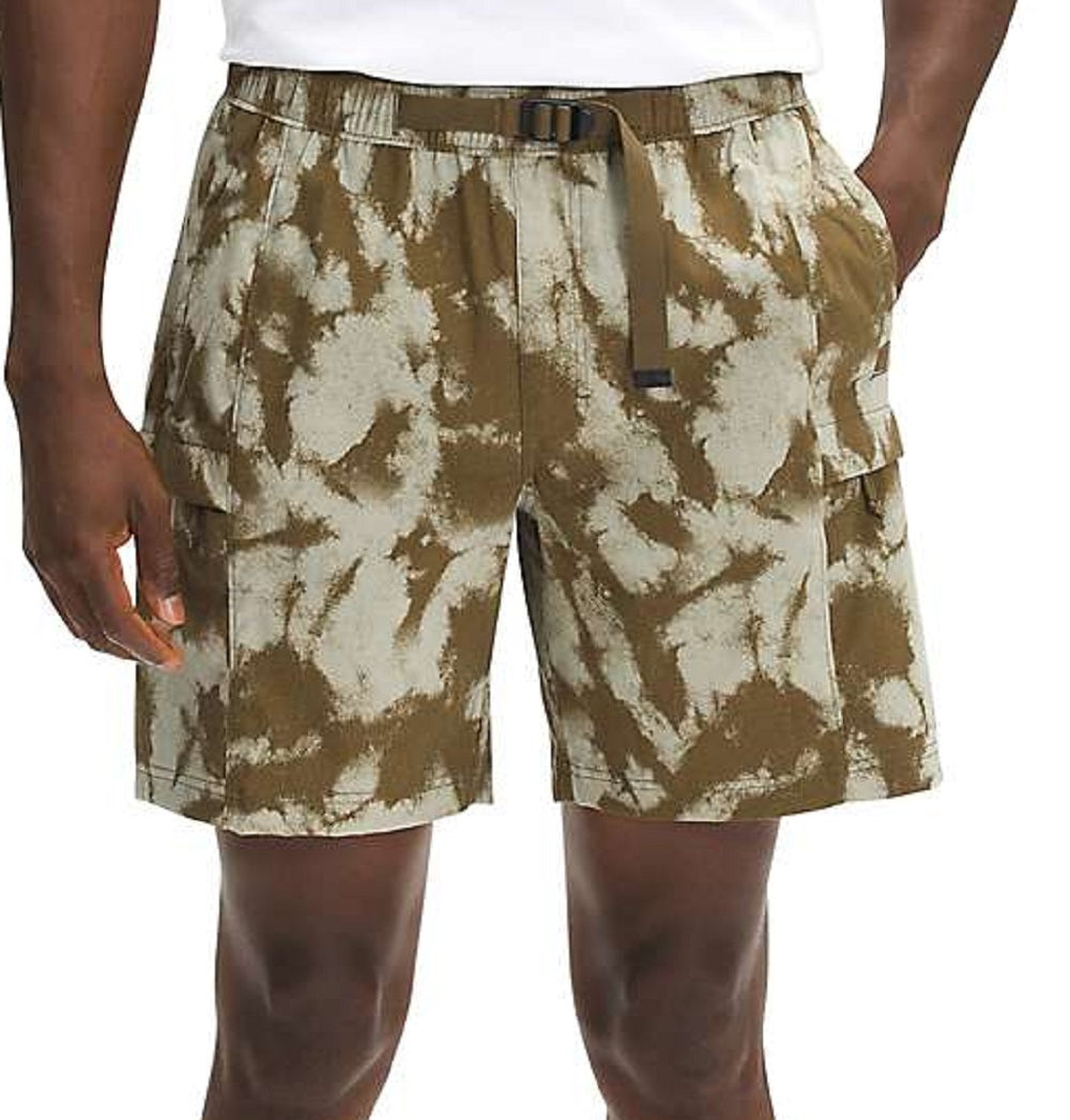 The North Face Men's Printed Class V Belted Short Green Size Medium
