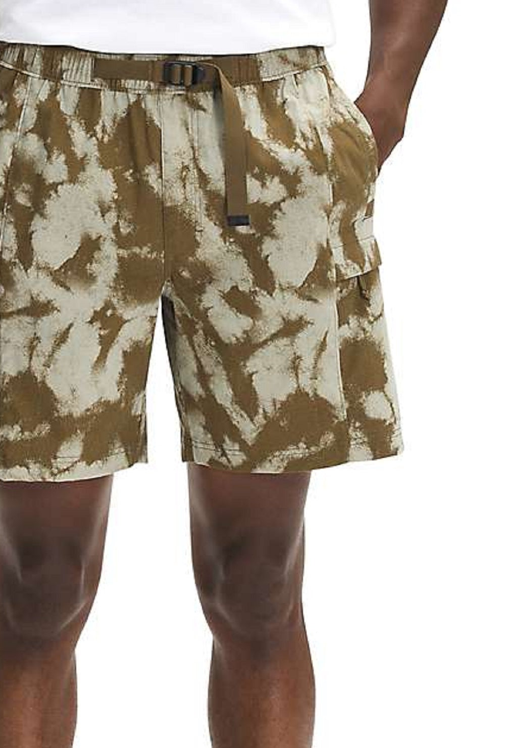 The North Face Men's Printed Class V Belted Short Green Size Medium