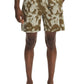 The North Face Men's Printed Class V Belted Short Green Size Large
