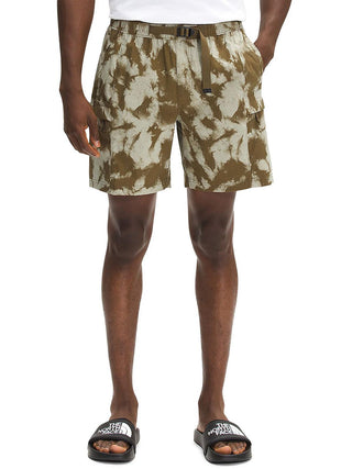 The North Face Men's Printed Class V Belted Short Green Size Large