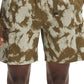 The North Face Men's Printed Class V Belted Short Green Size Large