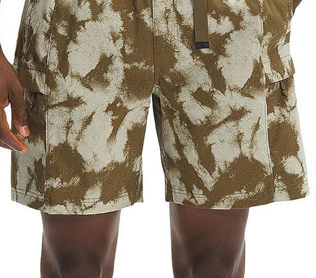 The North Face Men's Printed Class V Belted Short Green Size Large