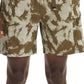 The North Face Men's Printed Class V Belted Short Green Size X-Large